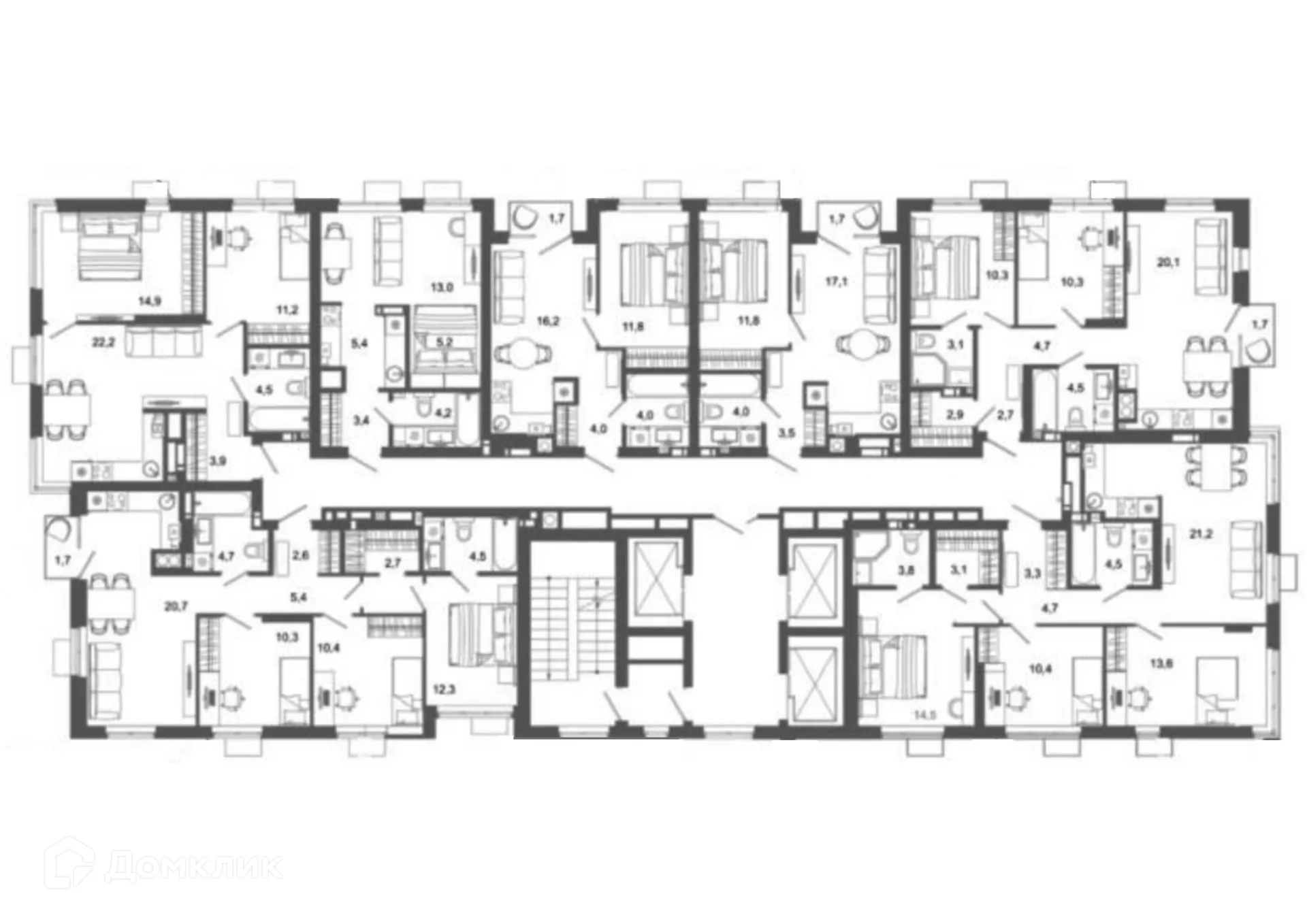 Фото квартиры в ЖК Жилой район Зеленые кварталы