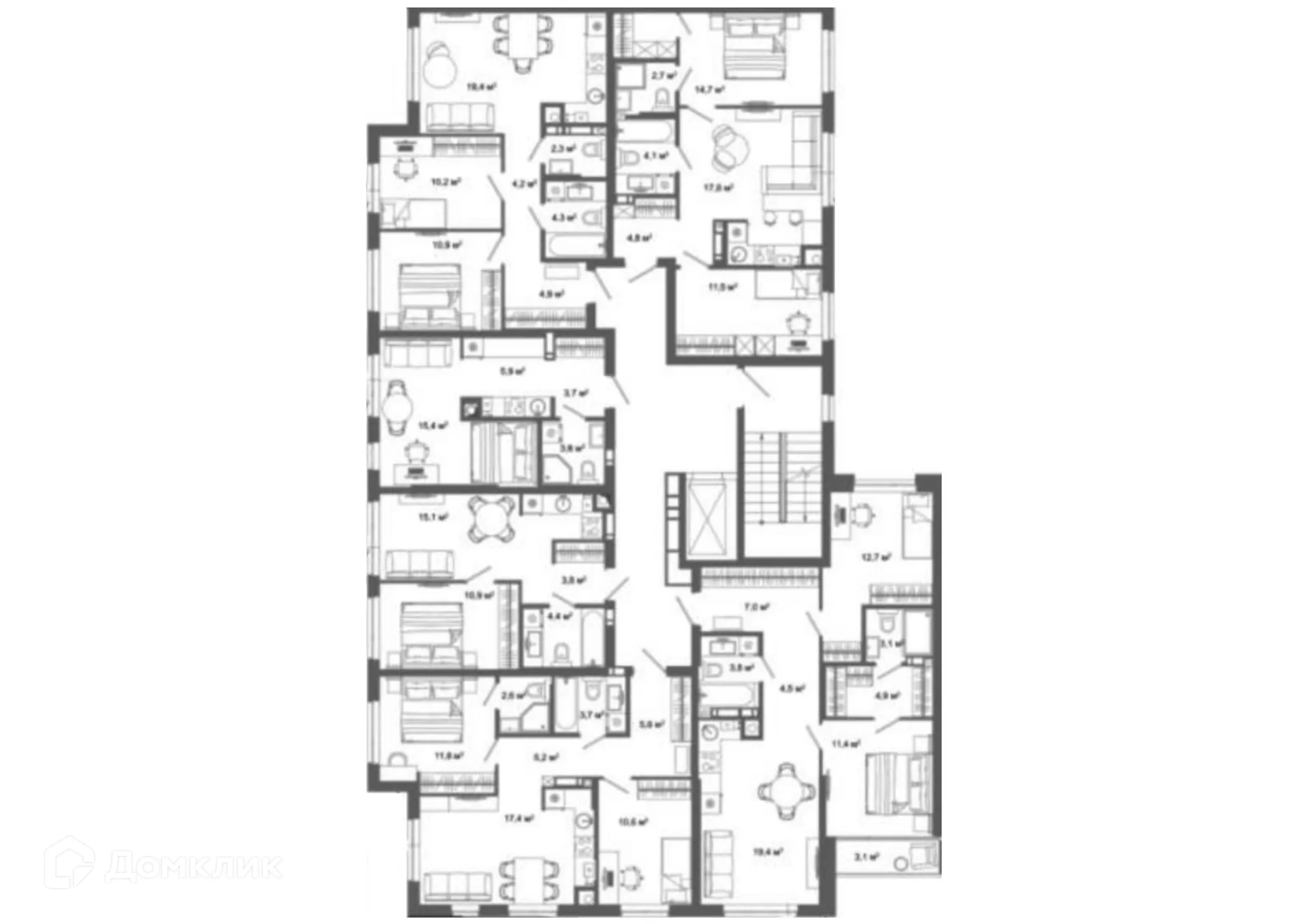 Фото квартиры в ЖК Жилой район Зеленые кварталы