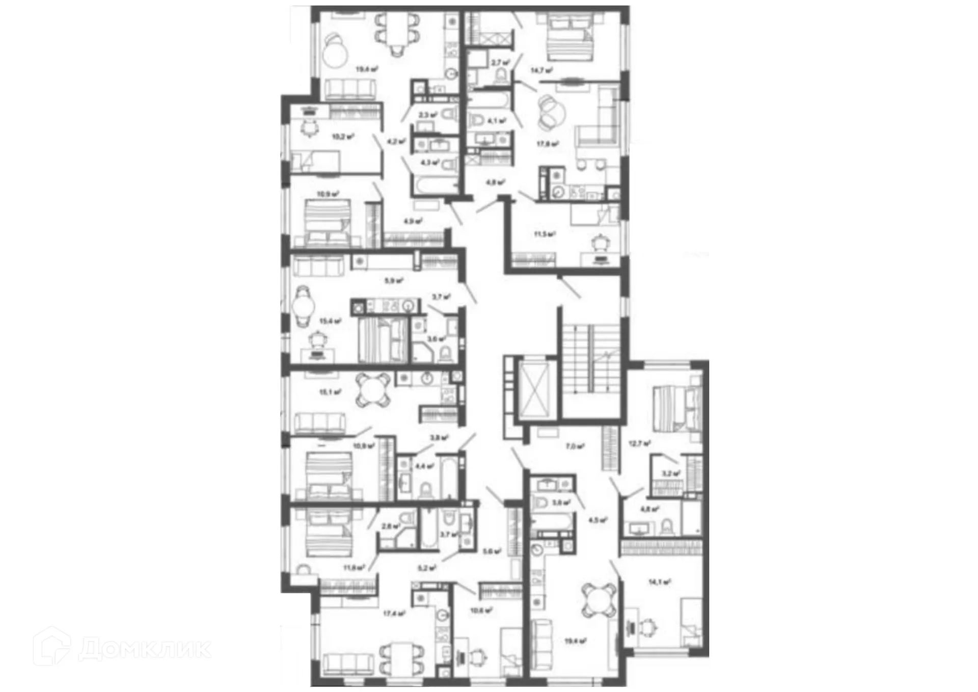 Фото квартиры в ЖК Жилой район Зеленые кварталы