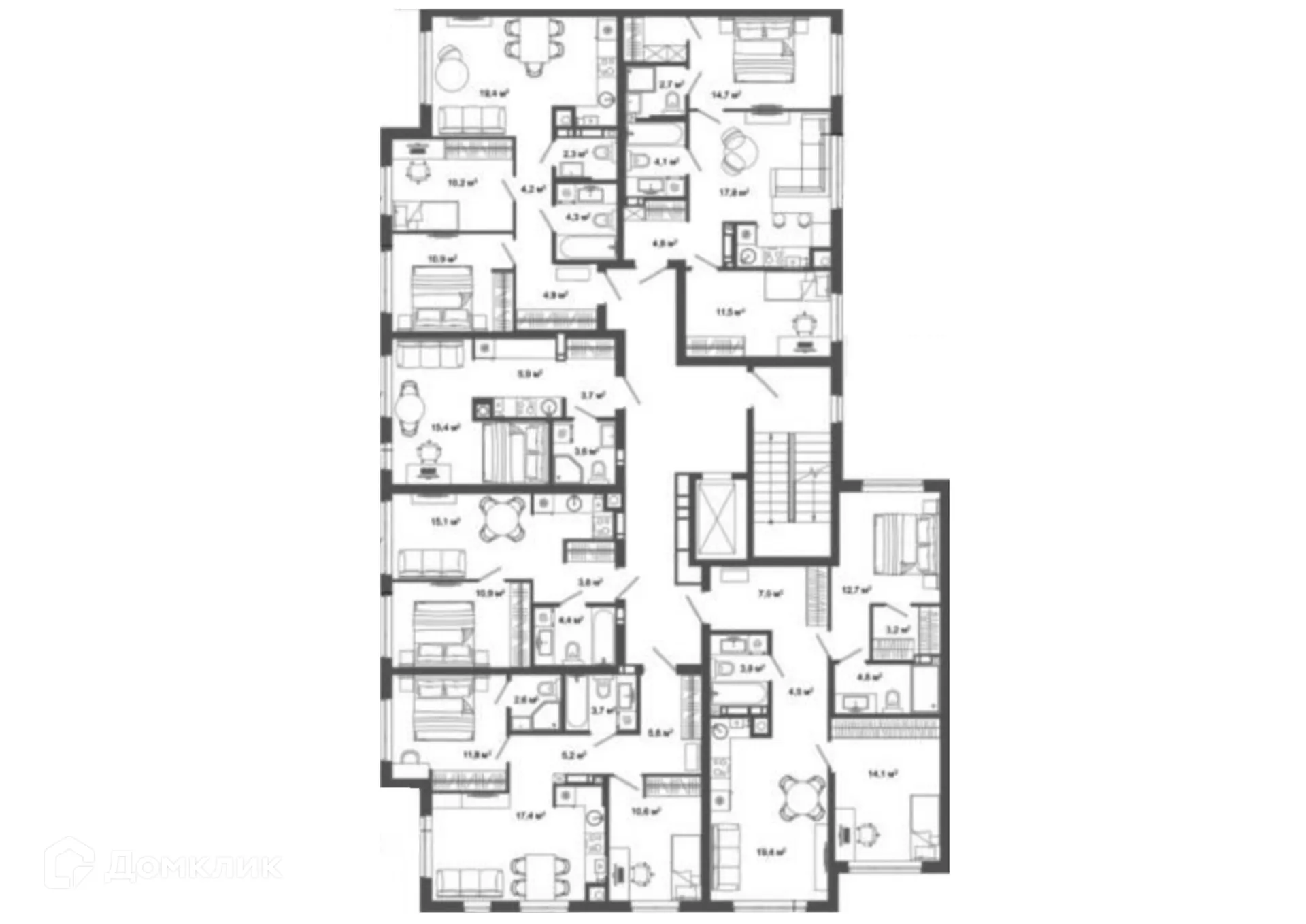 Фото квартиры в ЖК Жилой район Зеленые кварталы