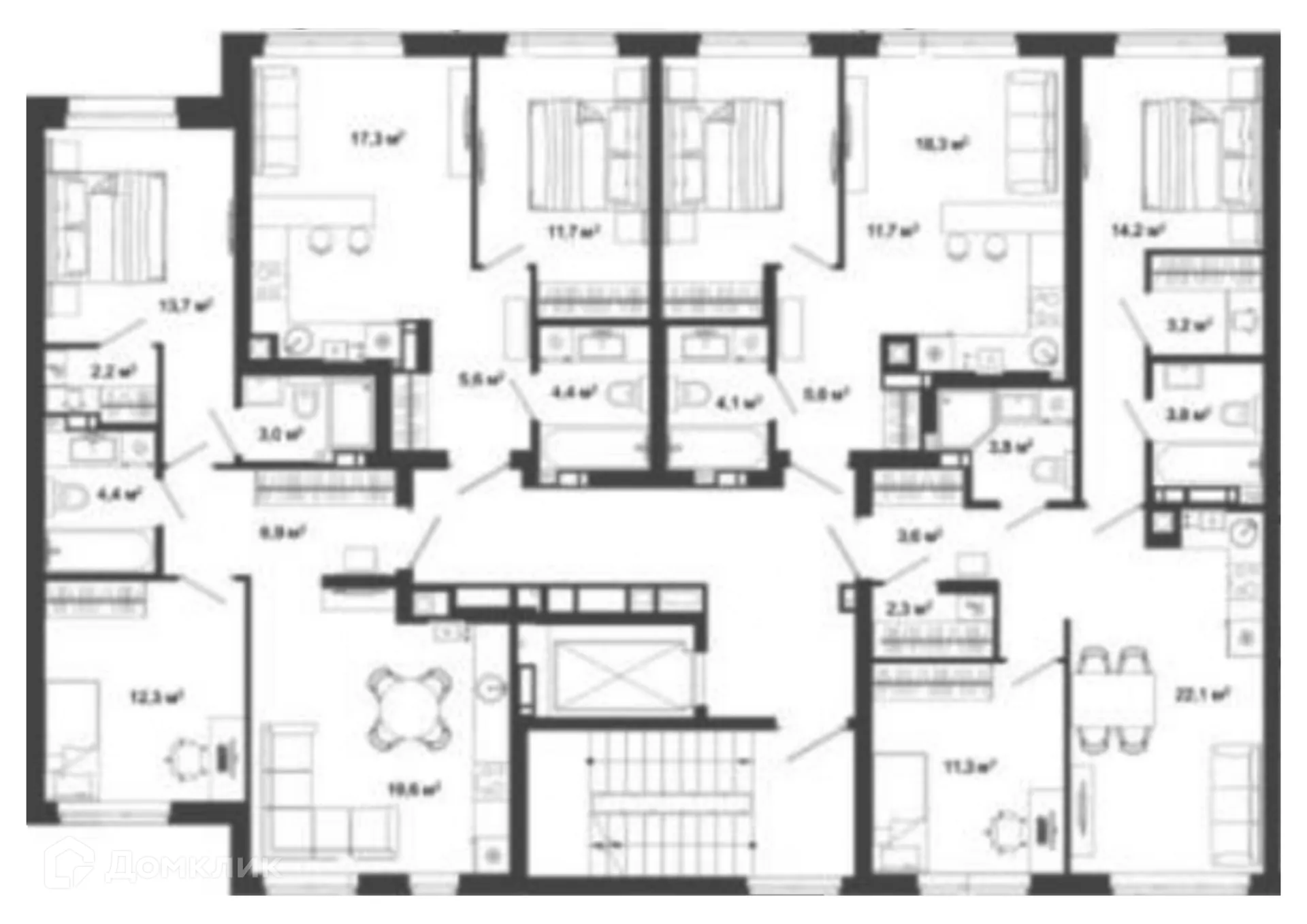 Фото квартиры в ЖК Жилой район Зеленые кварталы