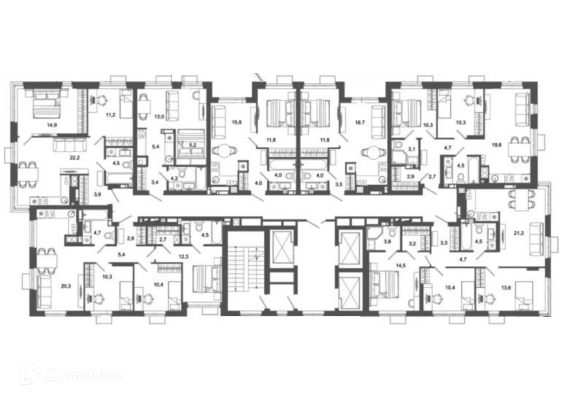Фото квартиры в ЖК Жилой район Зеленые кварталы