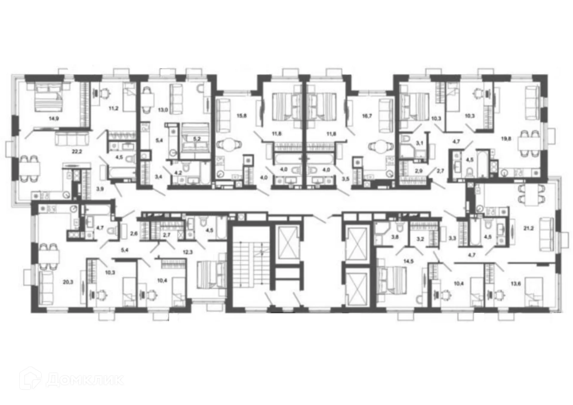 Фото квартиры в ЖК Жилой район Зеленые кварталы