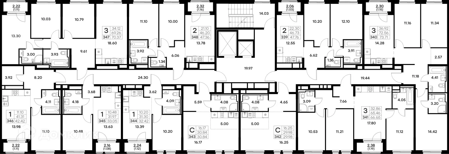 Фото квартиры в ЖК GloraX (Глоракс) Октябрьский