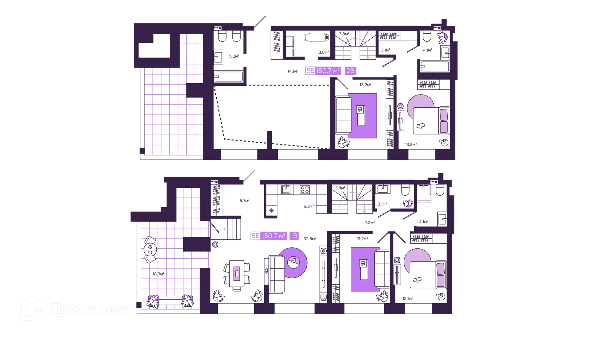 Фото квартиры в ЖК Дом бизнес-класса "Fors"