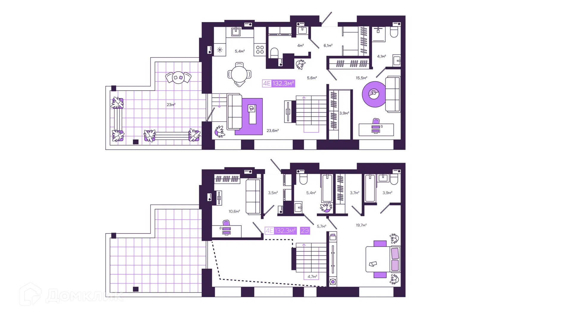 Фото квартиры в ЖК Дом бизнес-класса "Fors"