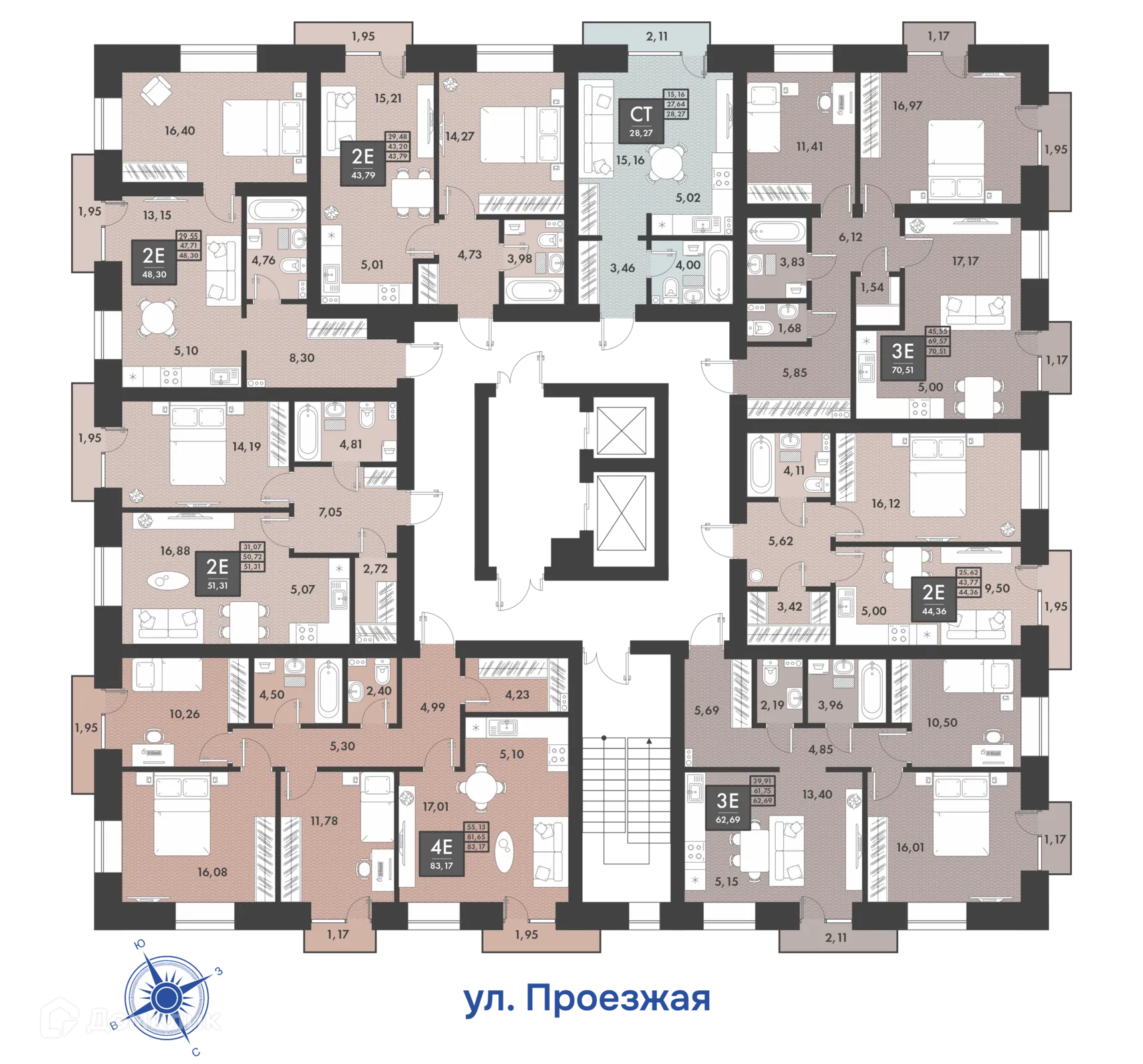 Фото квартиры в ЖК PRO ЖК НА PROЕЗЖЕЙ