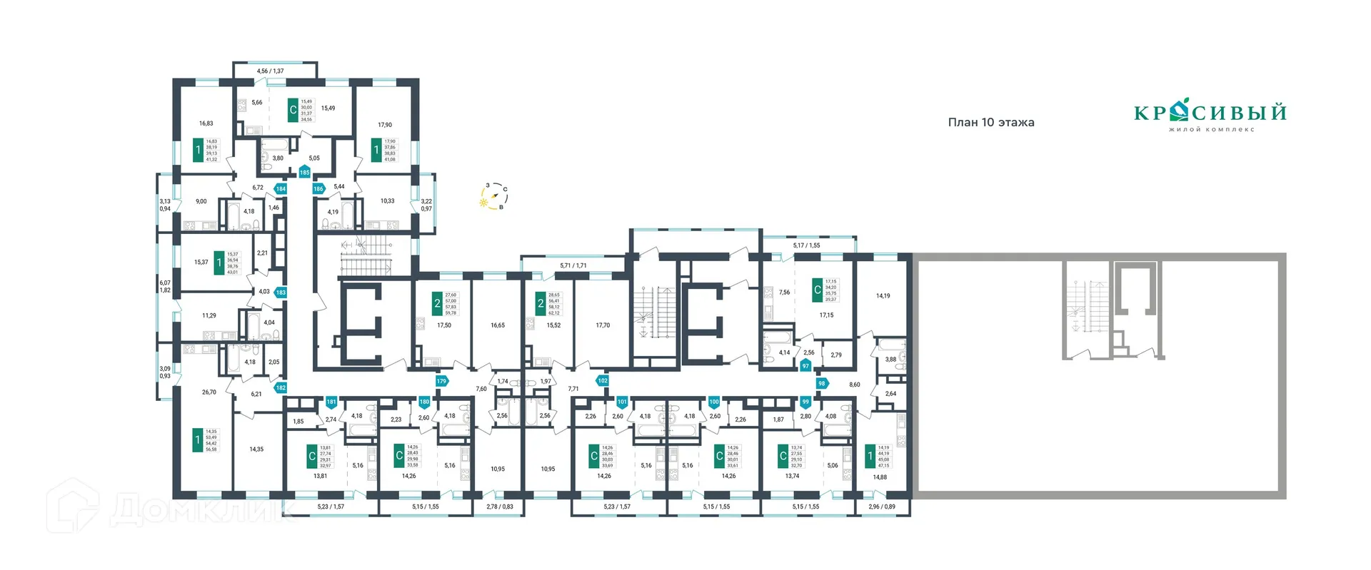 Фото квартиры в ЖК Красивый