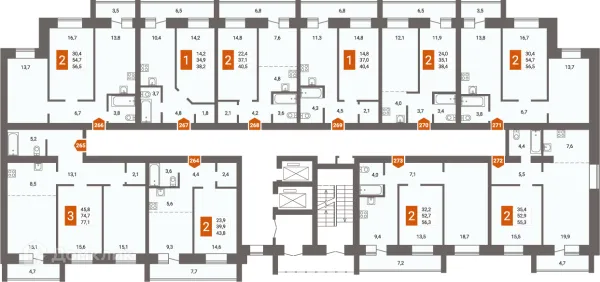 2 комн. квартиры в Чите новостройки