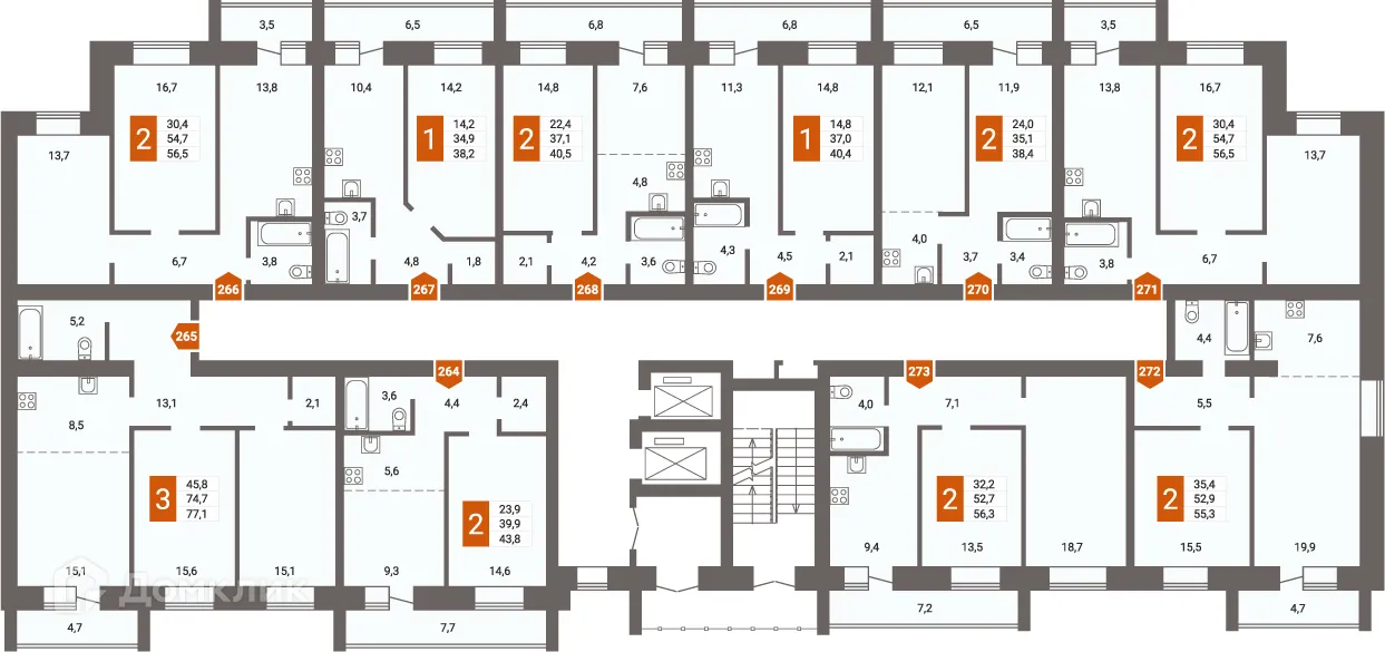 Фото квартиры в ЖК "3 микрорайон"