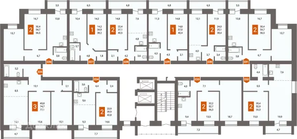 2 комн. квартиры в Чите новостройки