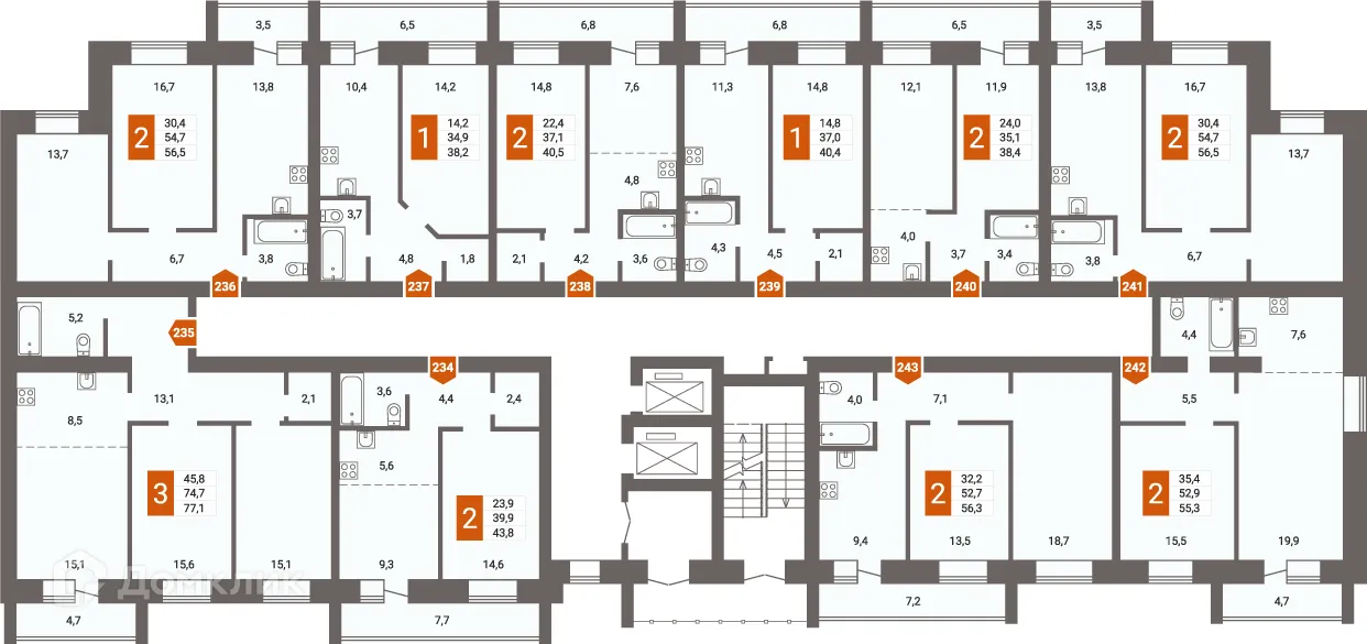 Фото квартиры в ЖК "3 микрорайон"