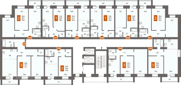 2 комн. квартиры в Чите новостройки
