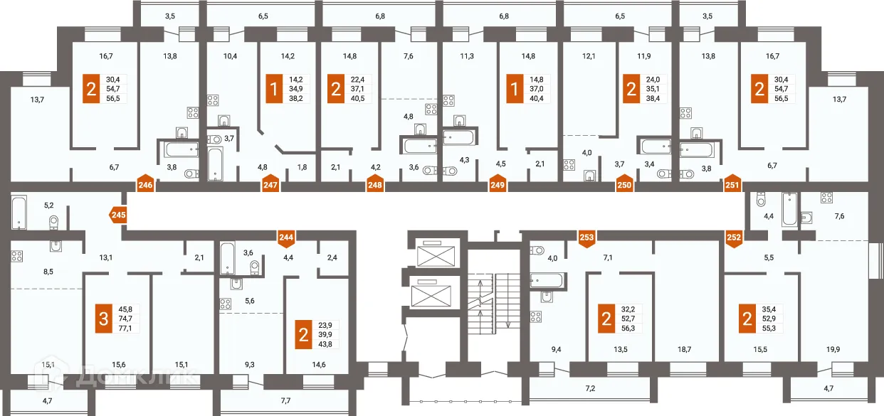 Фото квартиры в ЖК "3 микрорайон"
