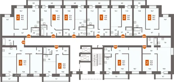2 комн. квартиры в Чите новостройки
