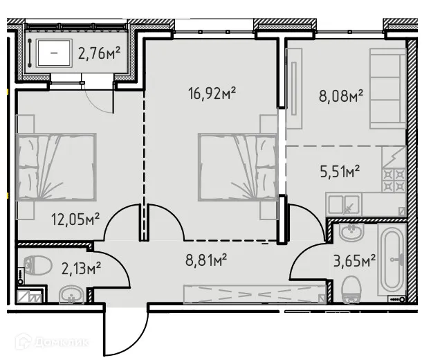 Фото квартиры в ЖК "Zenith (Зенит)"