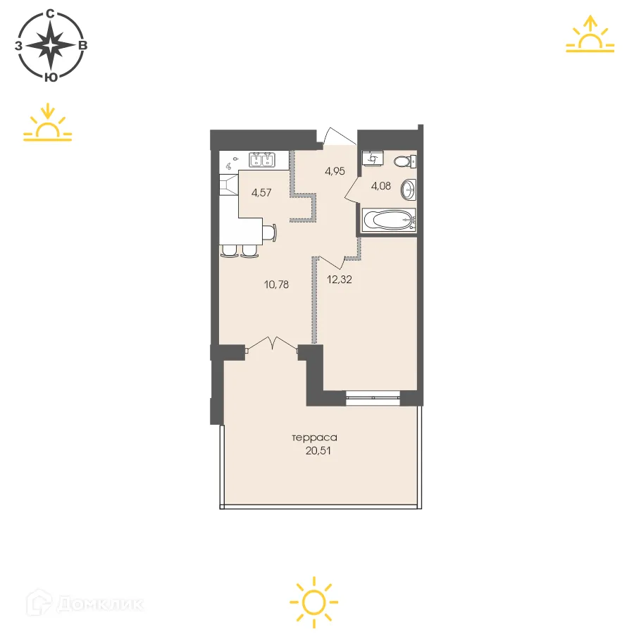 Фото квартиры в ЖК Автограф