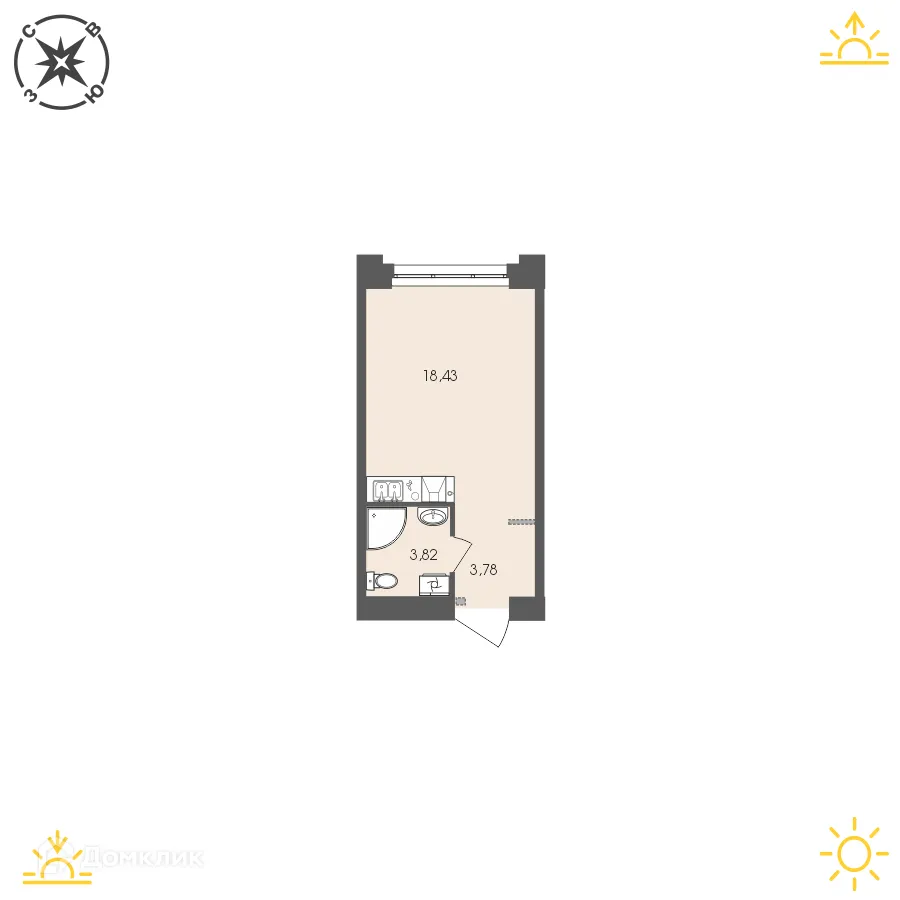 Фото квартиры в ЖК Автограф