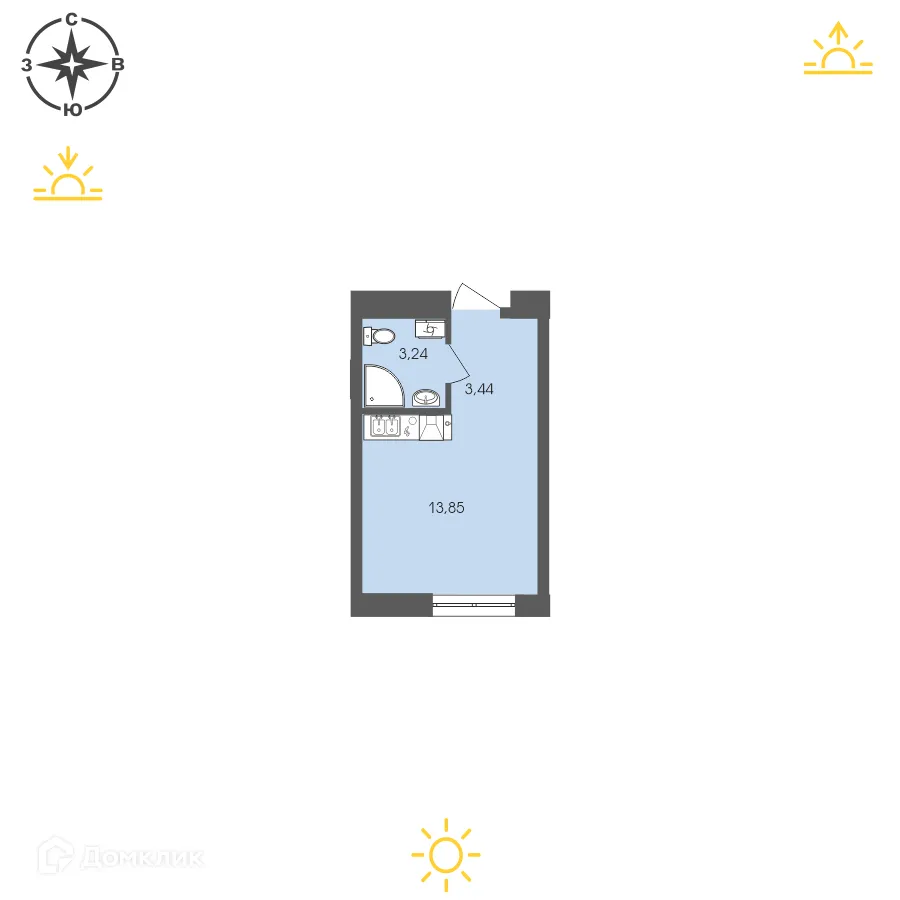 Фото квартиры в ЖК Автограф