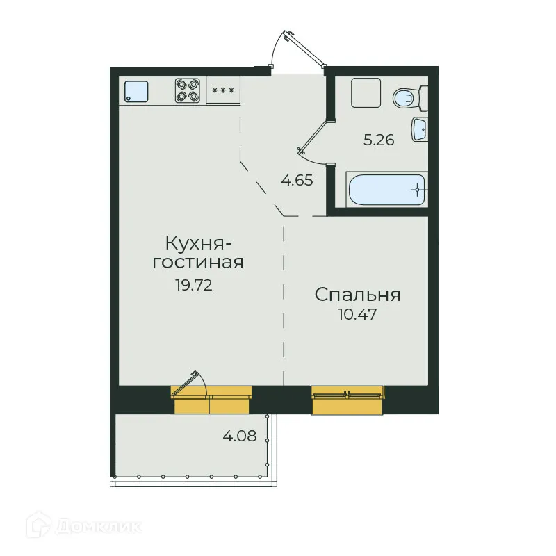 Фото квартиры в ЖК "Семья"