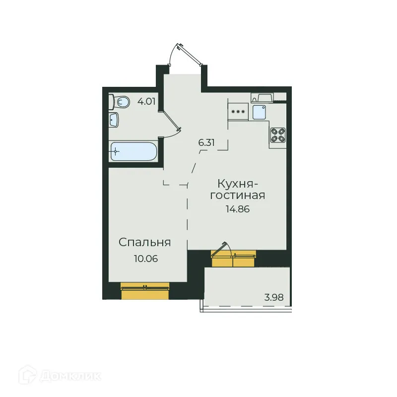 Фото квартиры в ЖК "Семья"