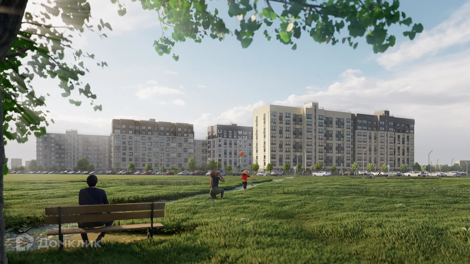 Планировка студии квартиры 34.5 м² в ЖК ЖК "Соседи", г. Калуга — фото 1