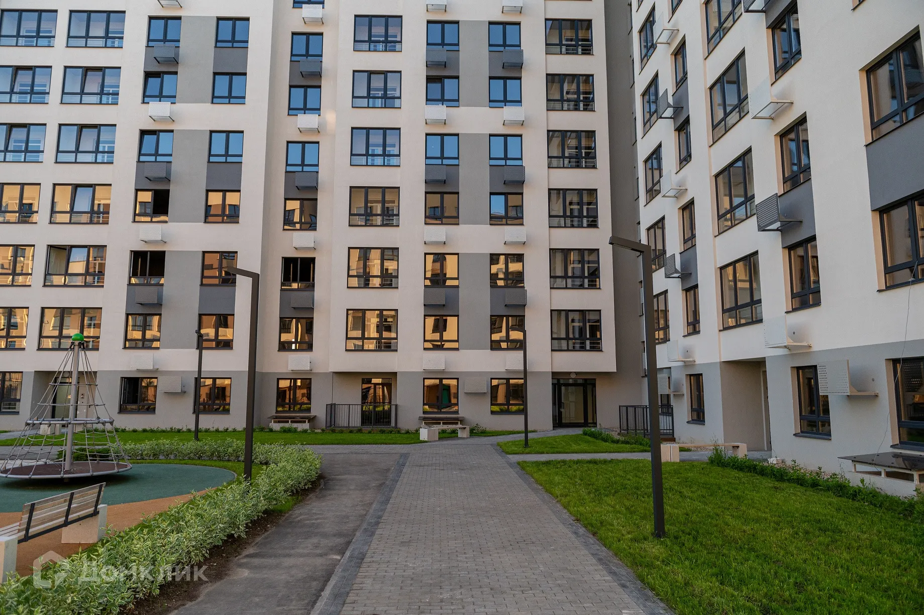 Планировка студии квартиры 34.5 м² в ЖК ЖК "Соседи", г. Калуга — фото 4