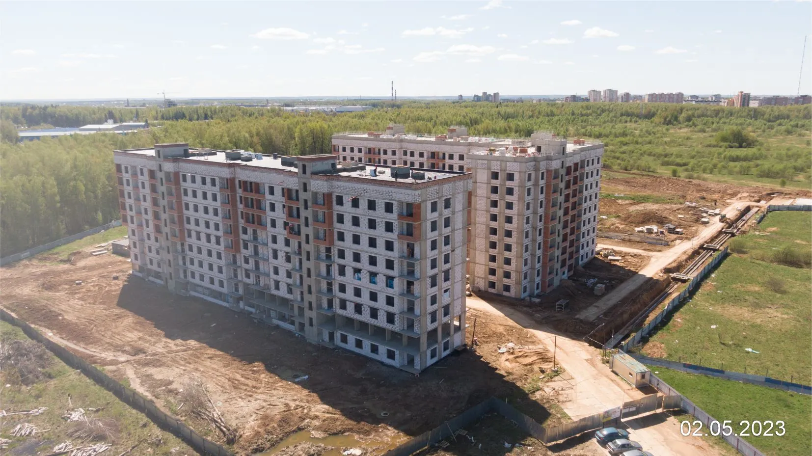 ЖК "Соседи" ход строительства