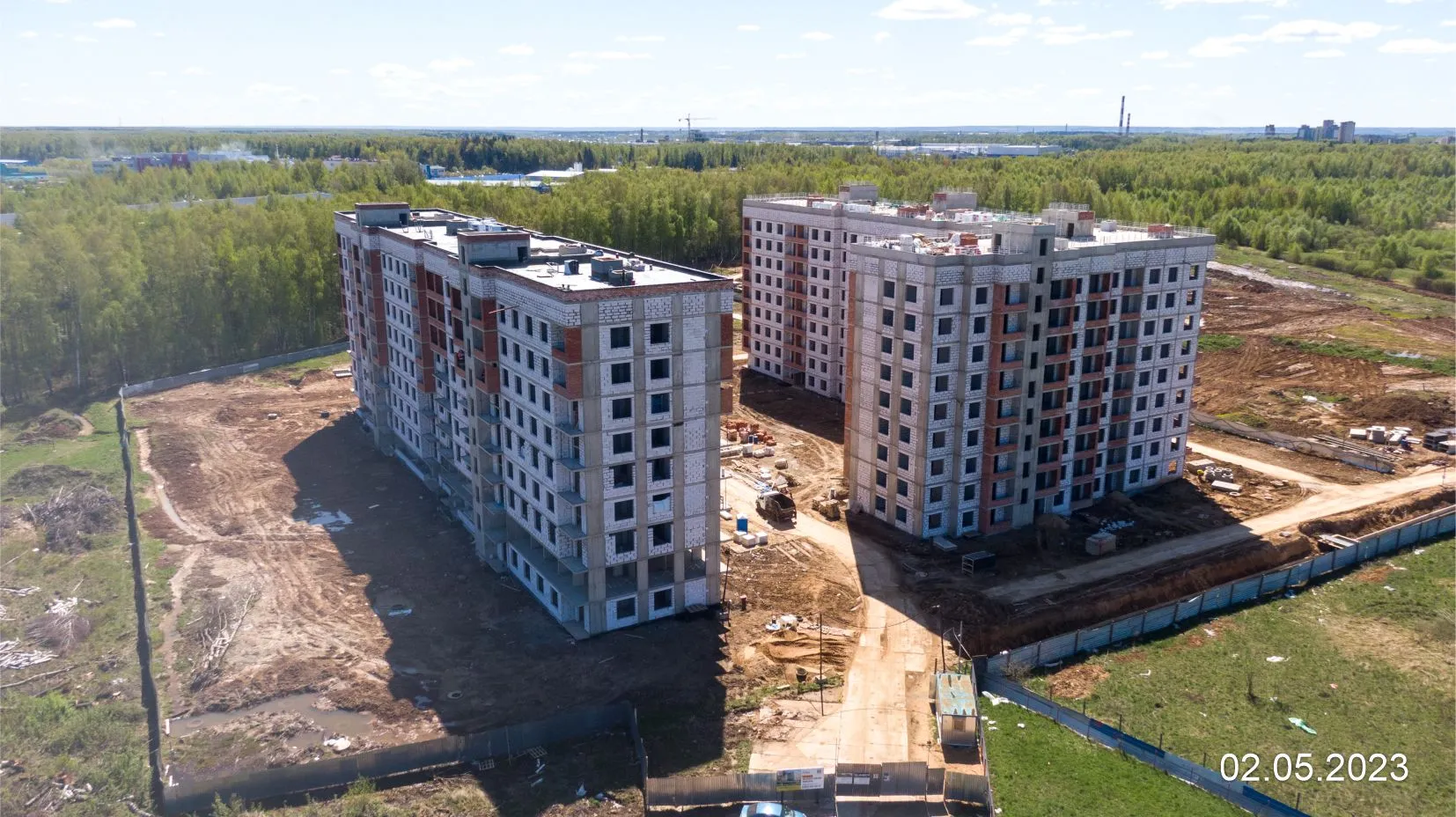 ЖК "Соседи" ход строительства