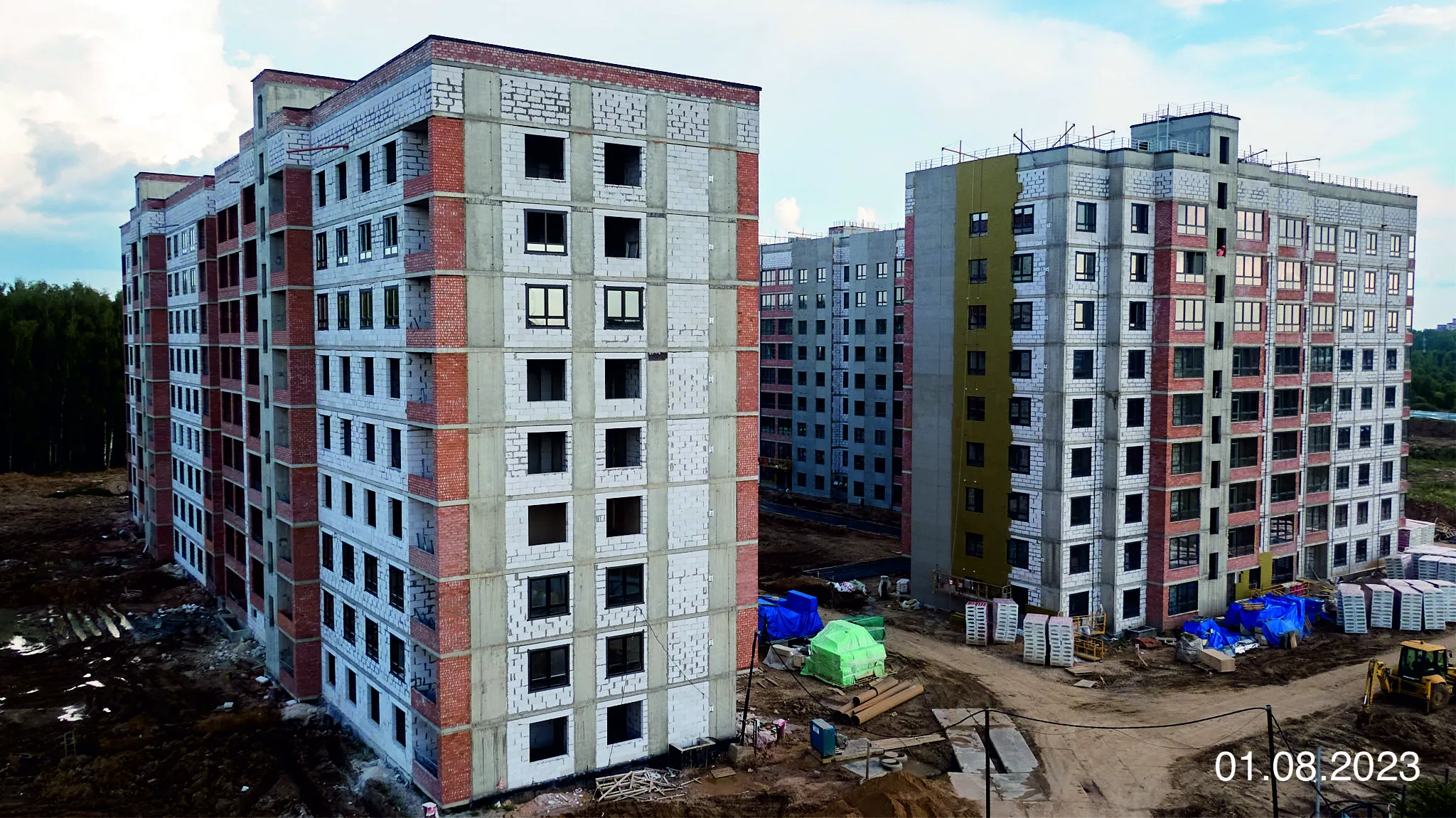 ЖК "Соседи" ход строительства