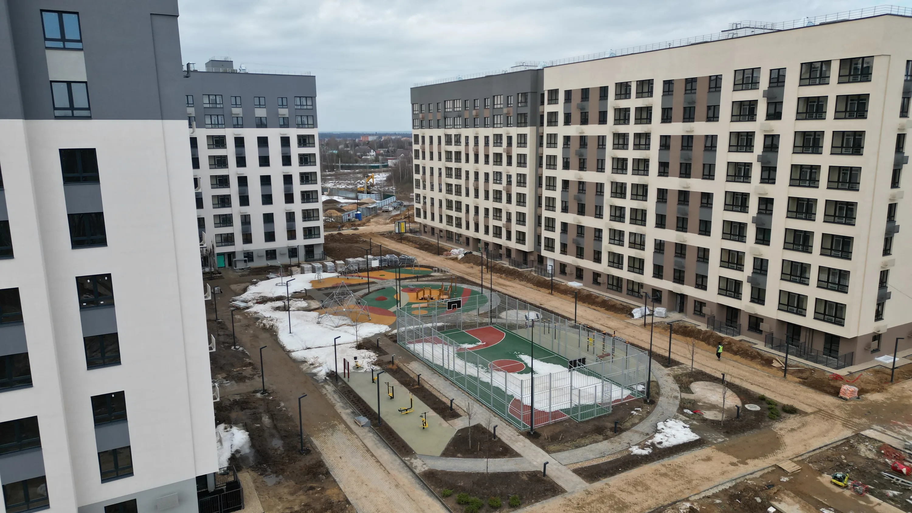 ЖК "Соседи" ход строительства