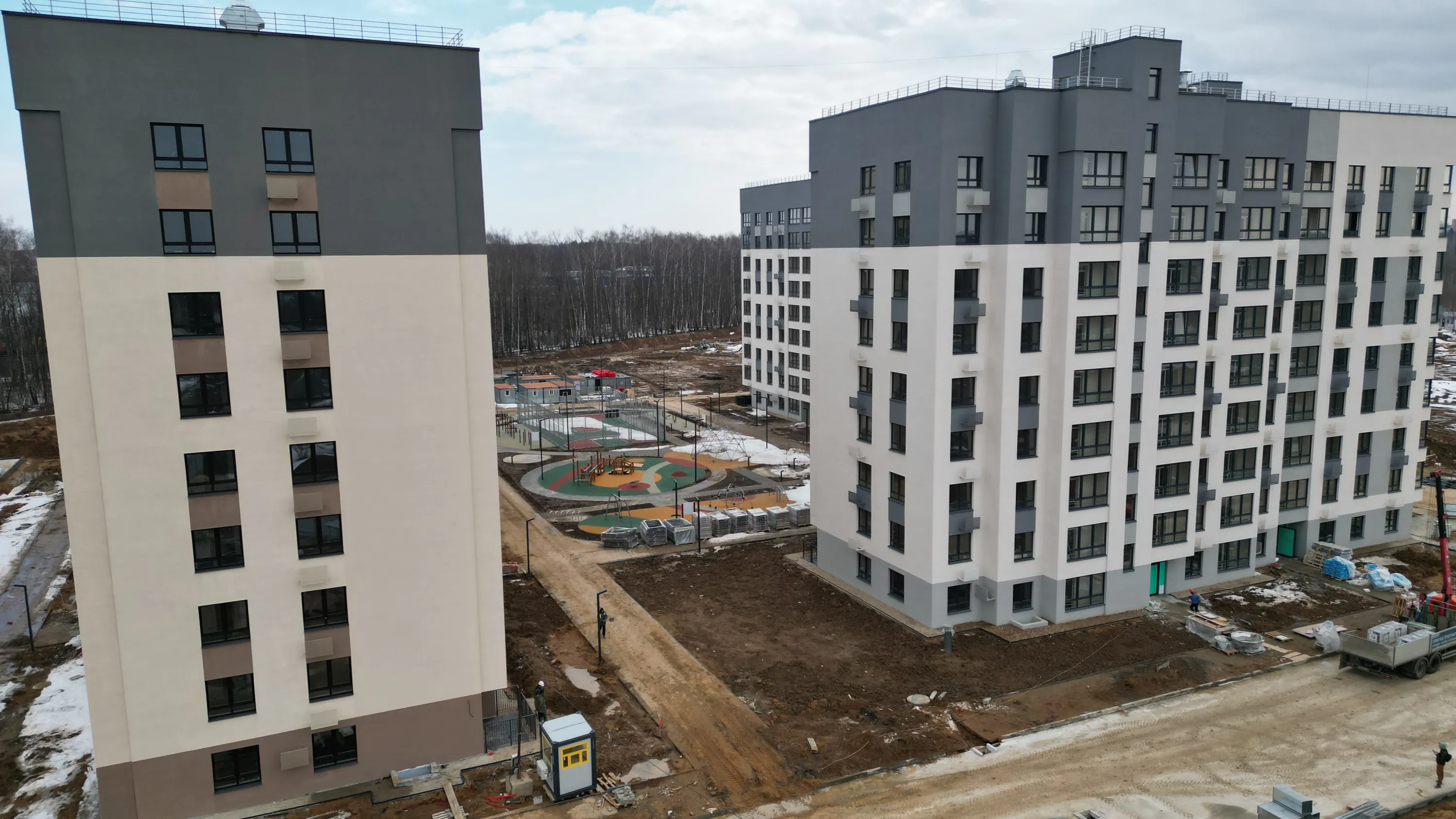 ЖК "Соседи" ход строительства