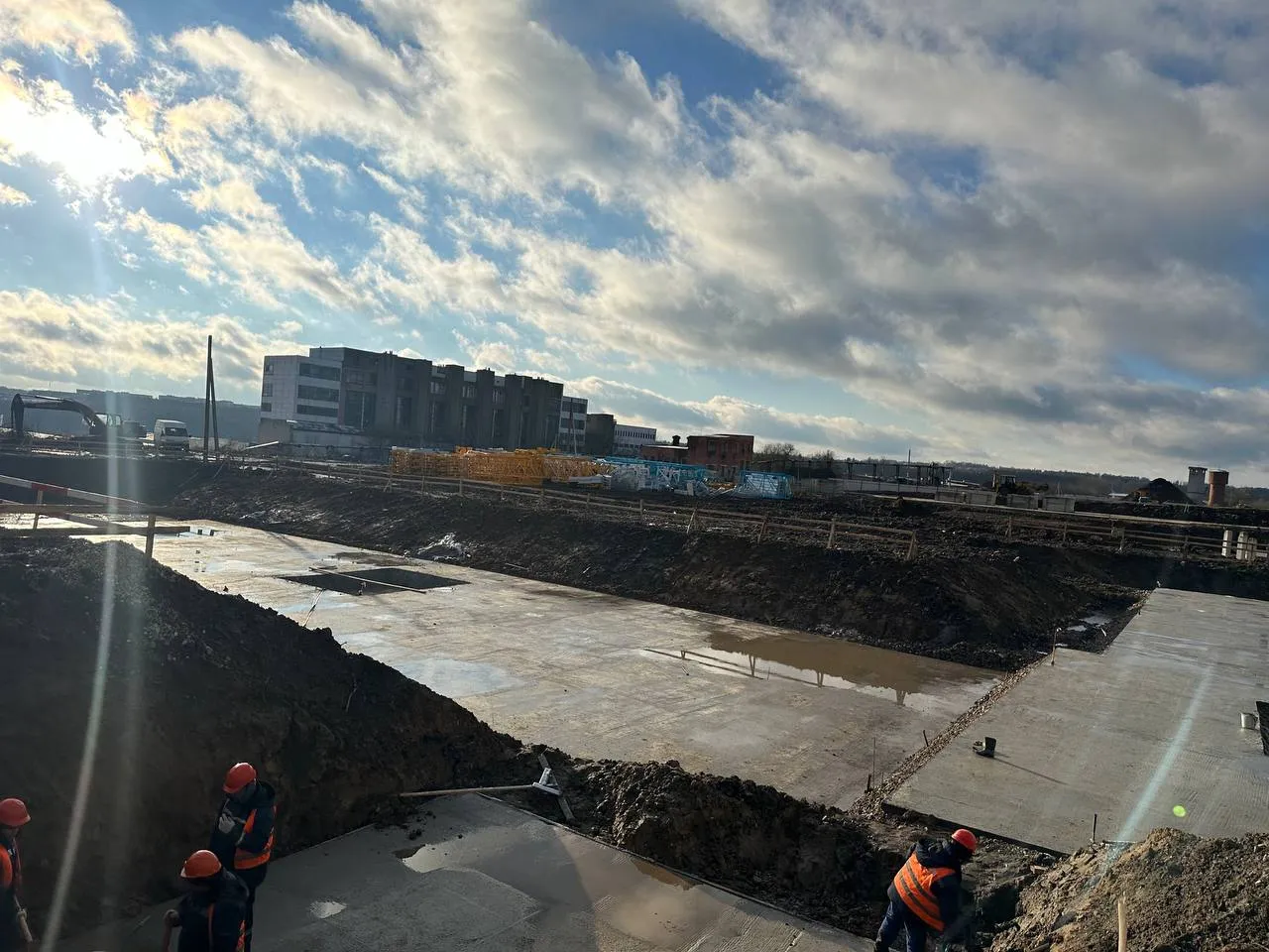 ЖК Космопарк ход строительства