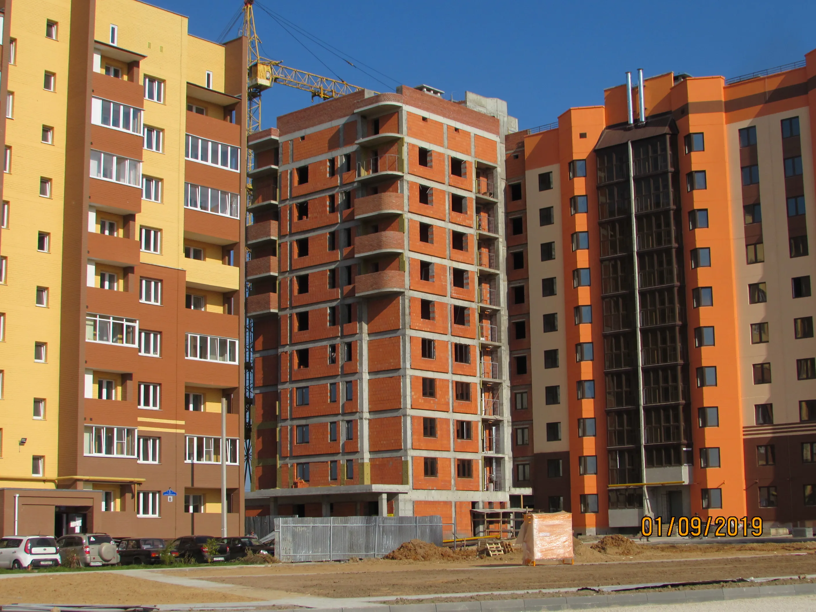 ЖК КРЕЧЕТНИКОВ ПАРК ход строительства