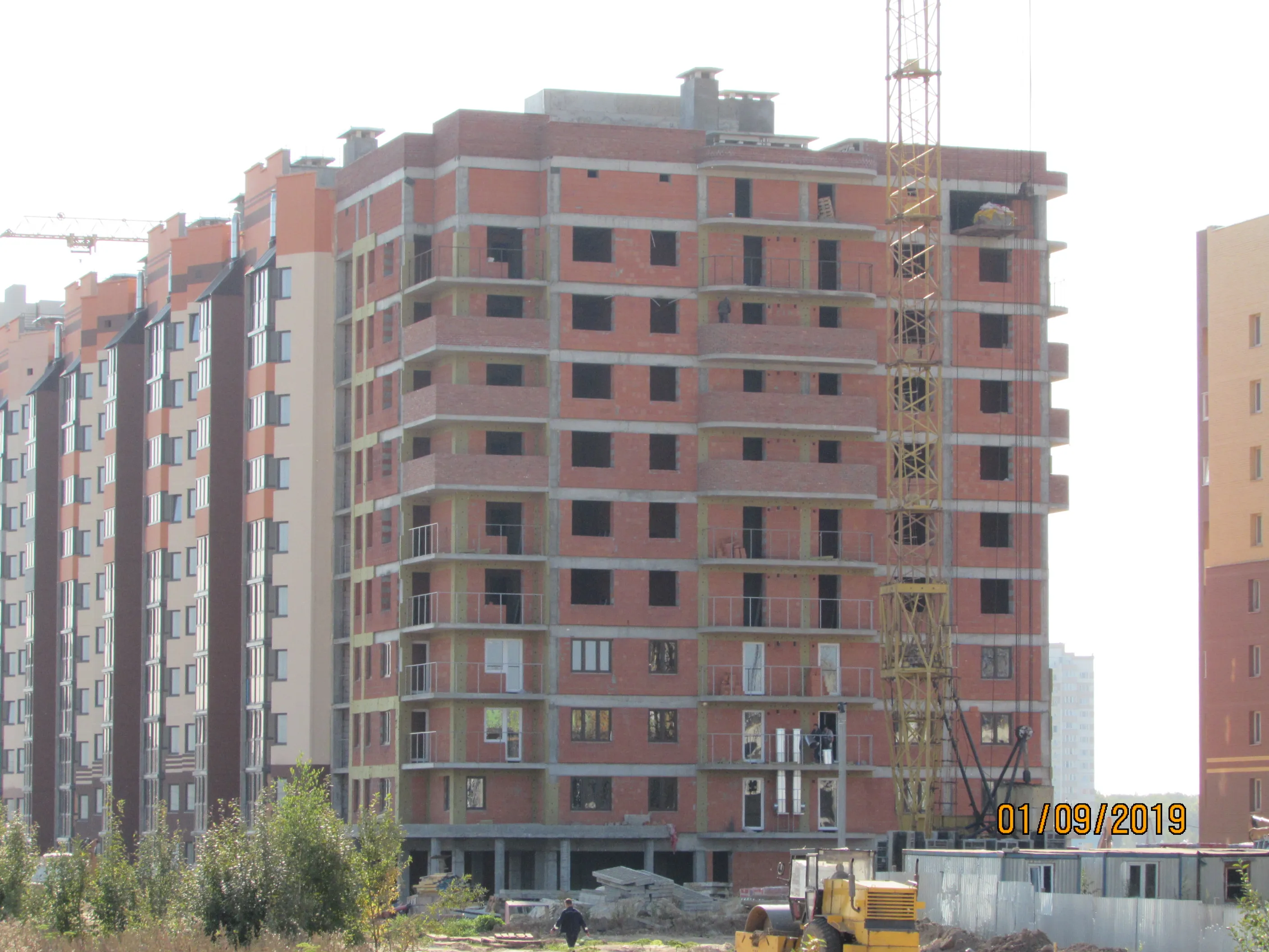 ЖК КРЕЧЕТНИКОВ ПАРК ход строительства