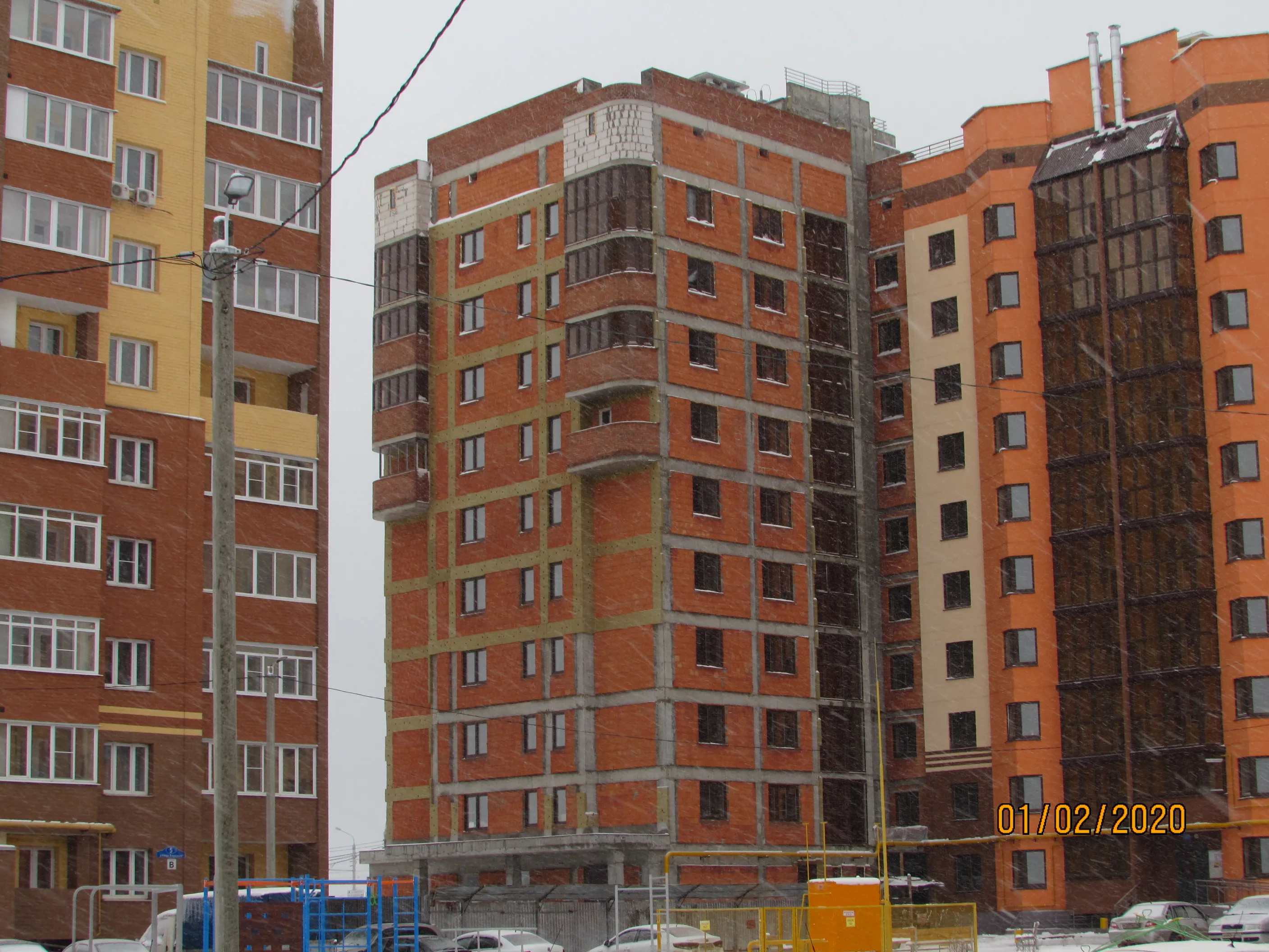 ЖК КРЕЧЕТНИКОВ ПАРК ход строительства