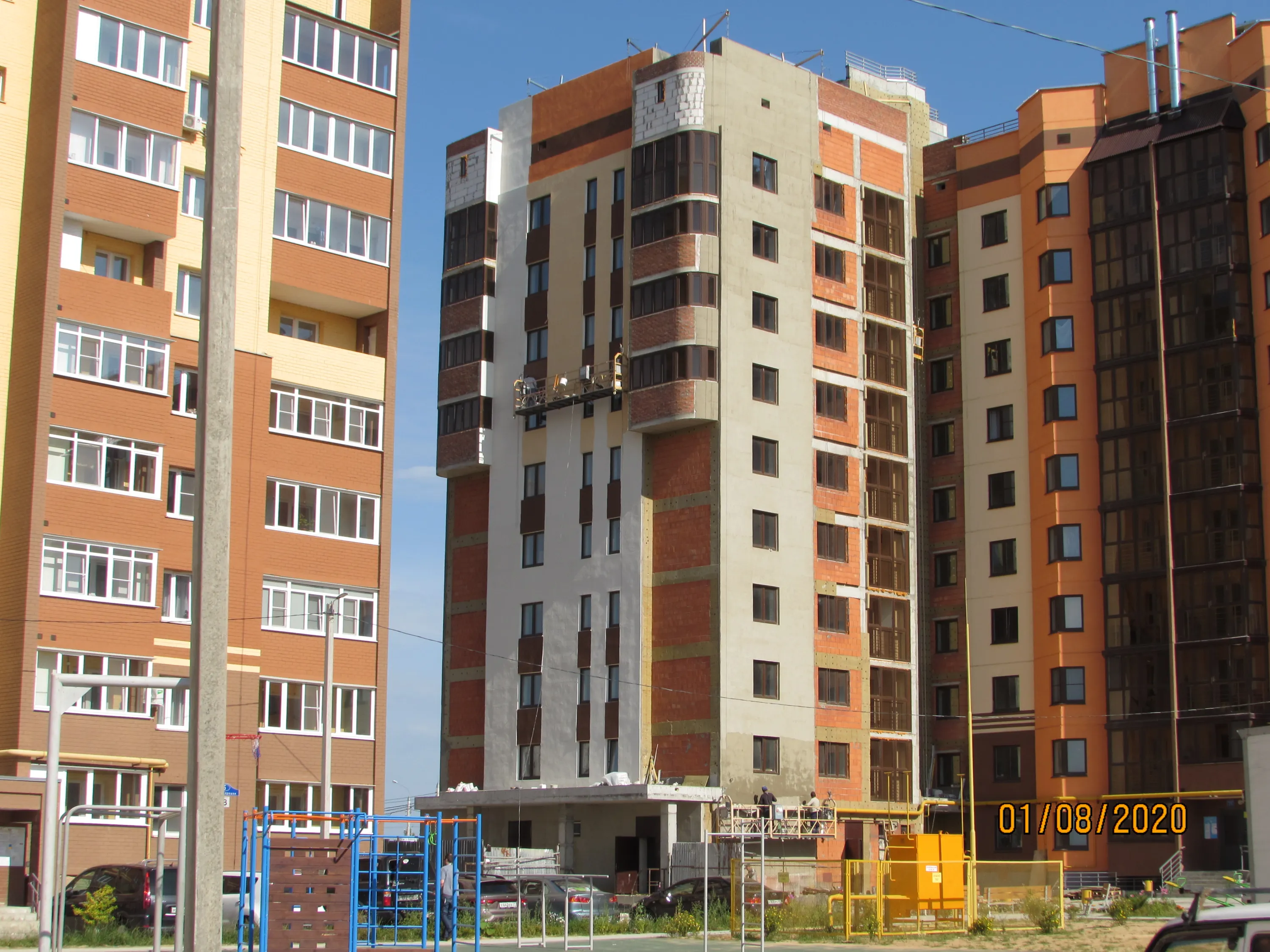 ЖК КРЕЧЕТНИКОВ ПАРК ход строительства