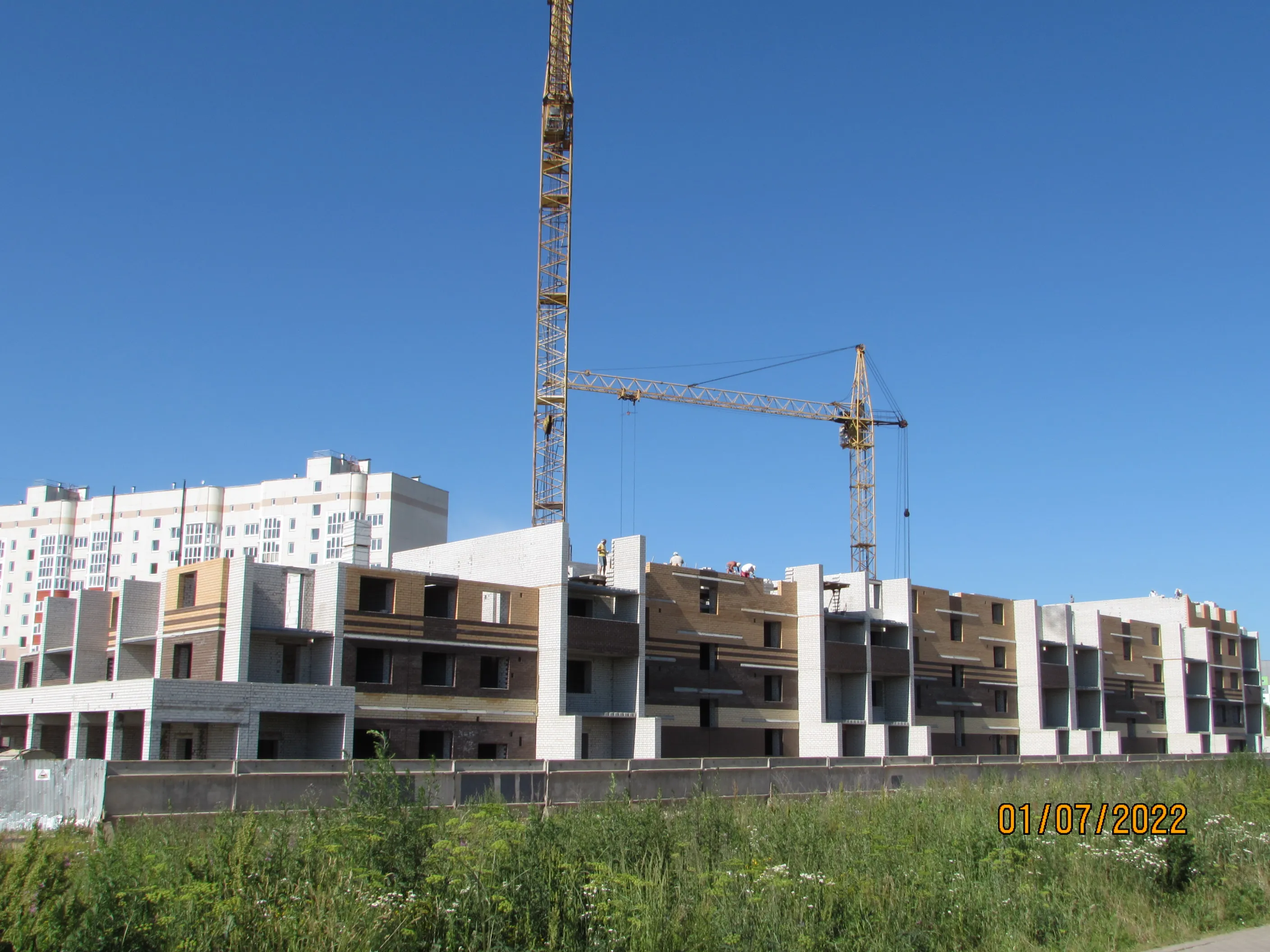 ЖК КРЕЧЕТНИКОВ ПАРК ход строительства