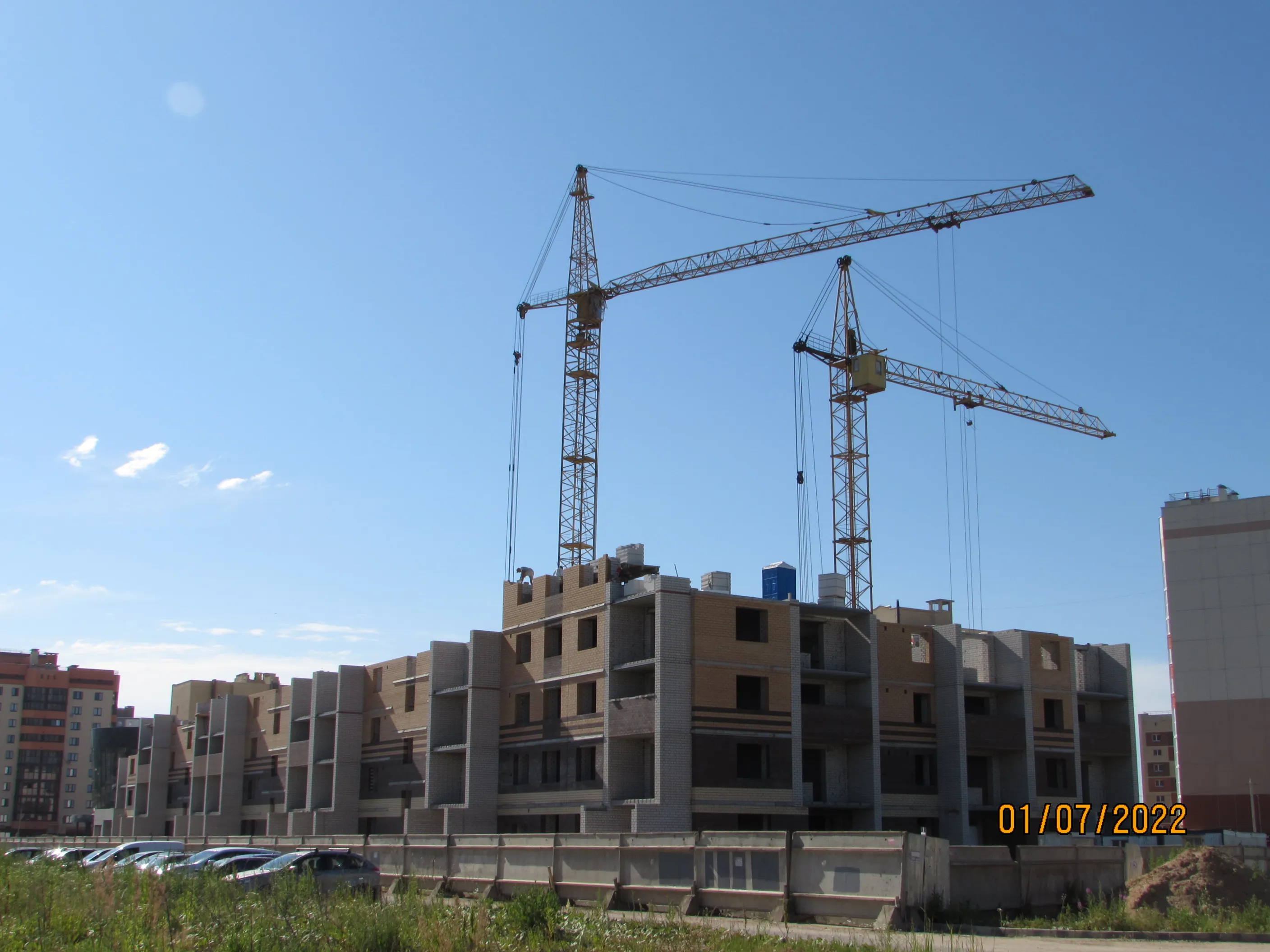 ЖК КРЕЧЕТНИКОВ ПАРК ход строительства
