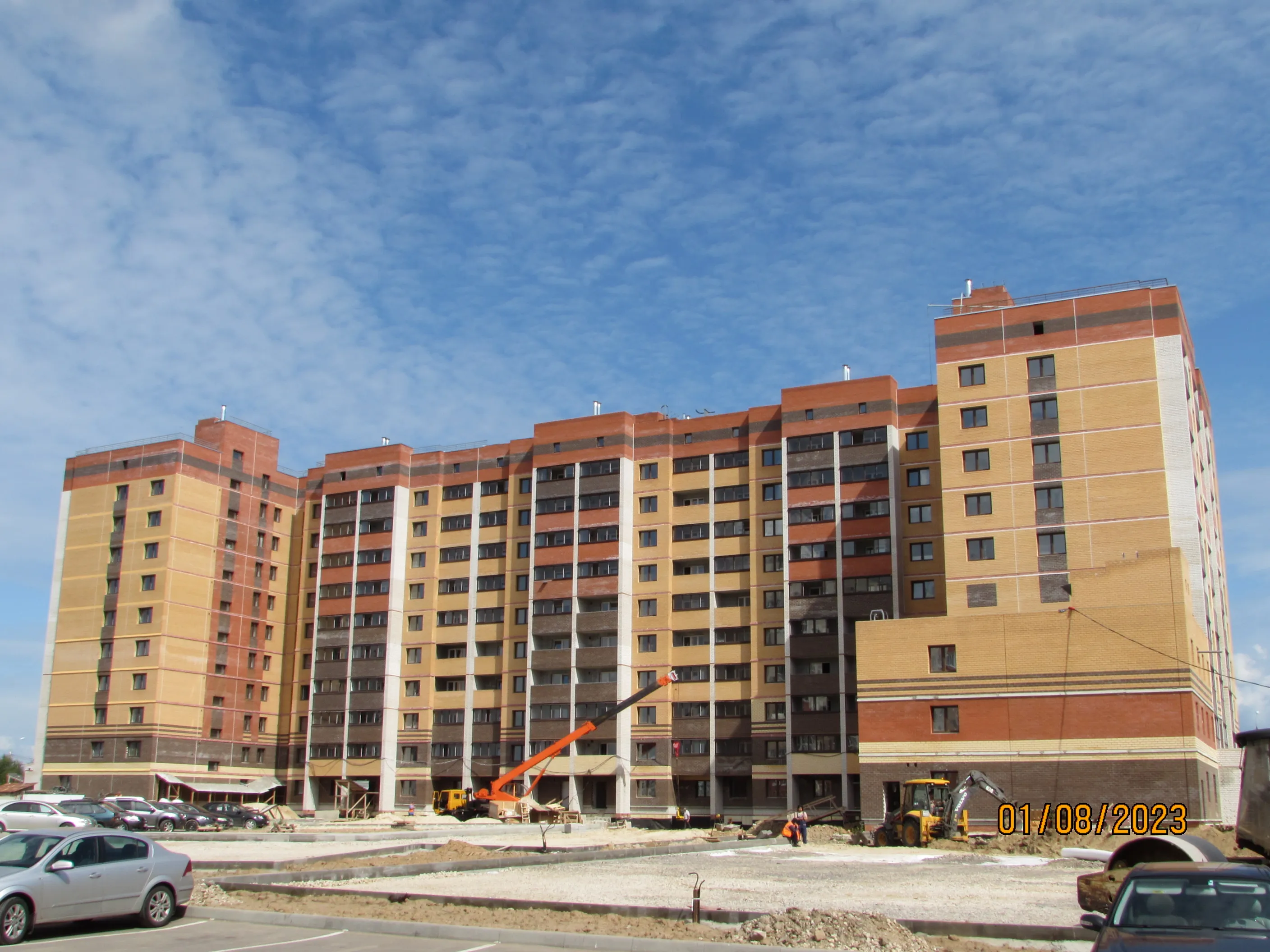 ЖК КРЕЧЕТНИКОВ ПАРК ход строительства