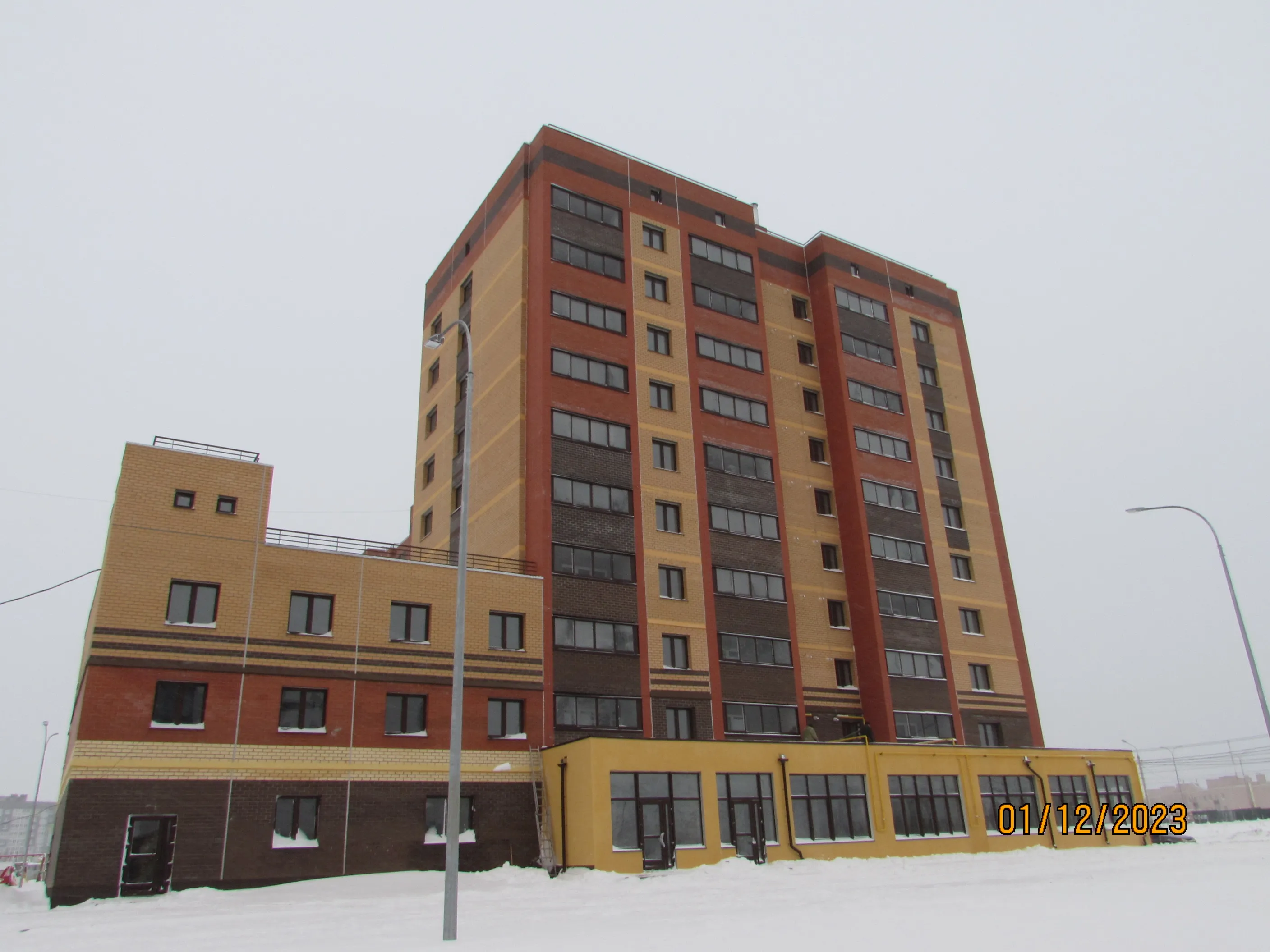 ЖК КРЕЧЕТНИКОВ ПАРК ход строительства