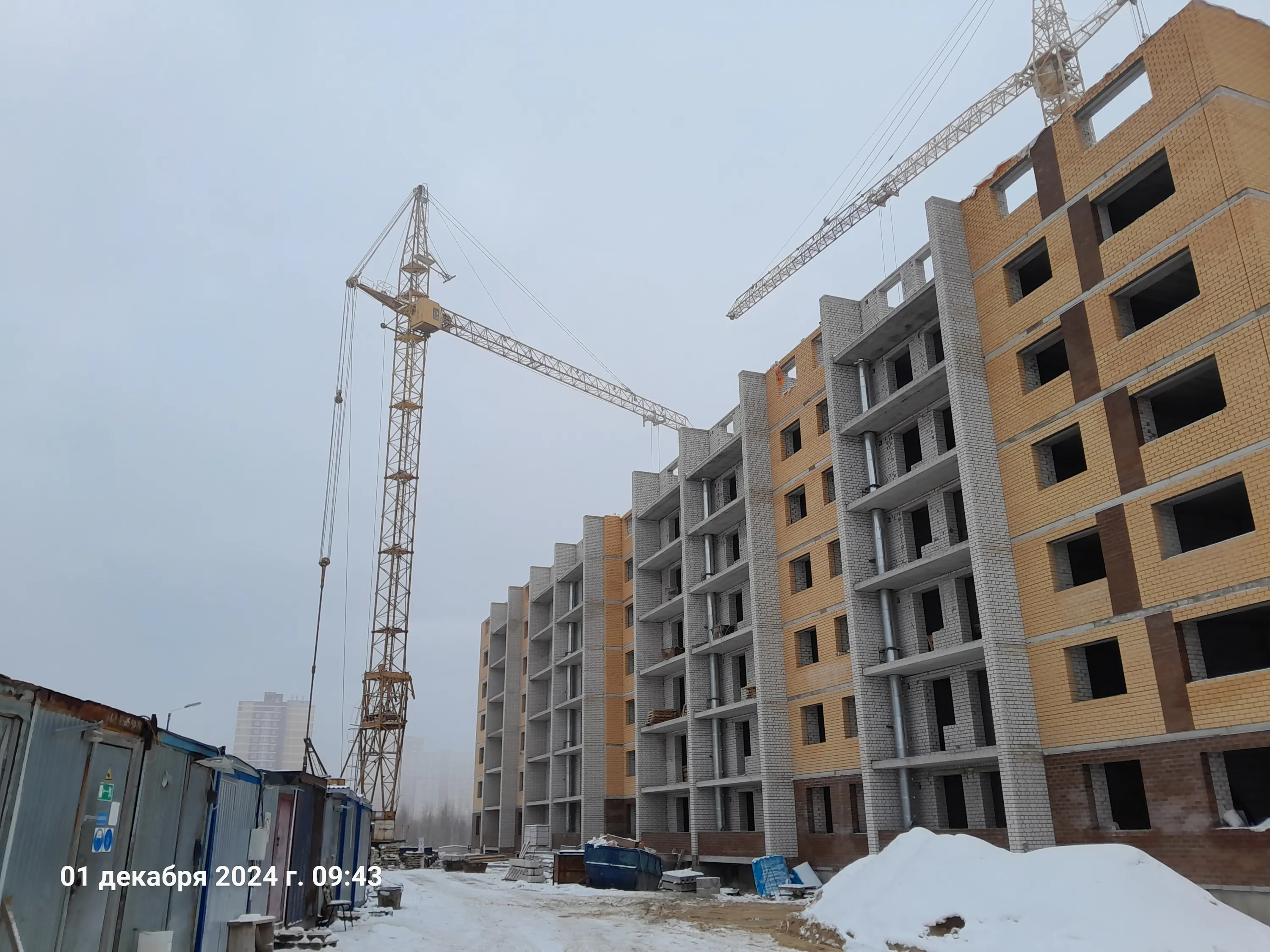 ЖК КРЕЧЕТНИКОВ ПАРК ход строительства