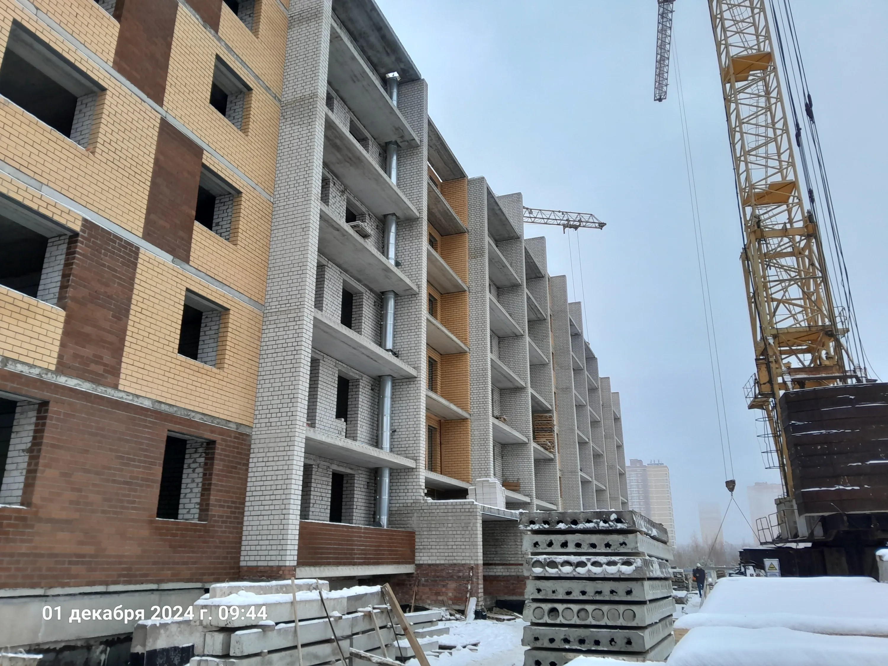 ЖК КРЕЧЕТНИКОВ ПАРК ход строительства