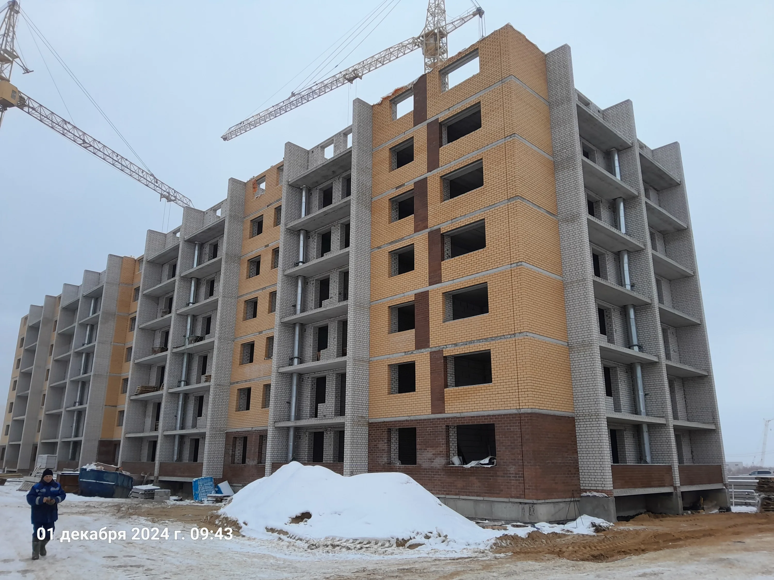 ЖК КРЕЧЕТНИКОВ ПАРК ход строительства