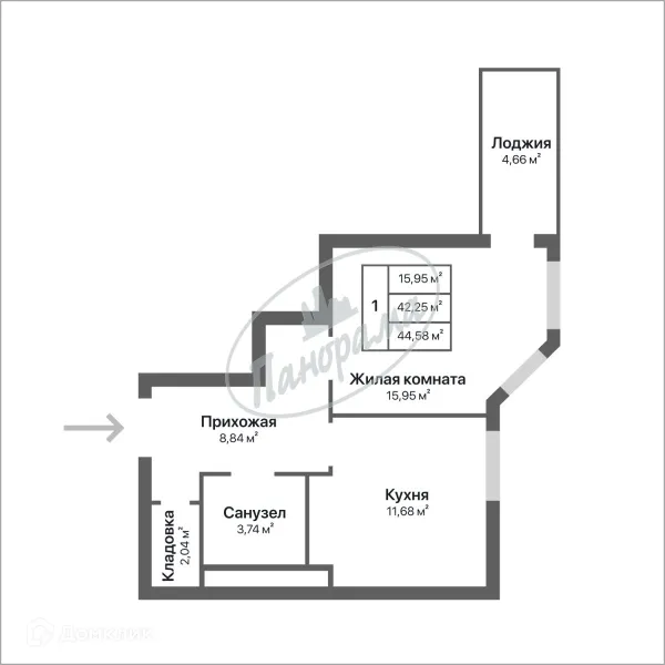 Квартира в ЖК Орбита