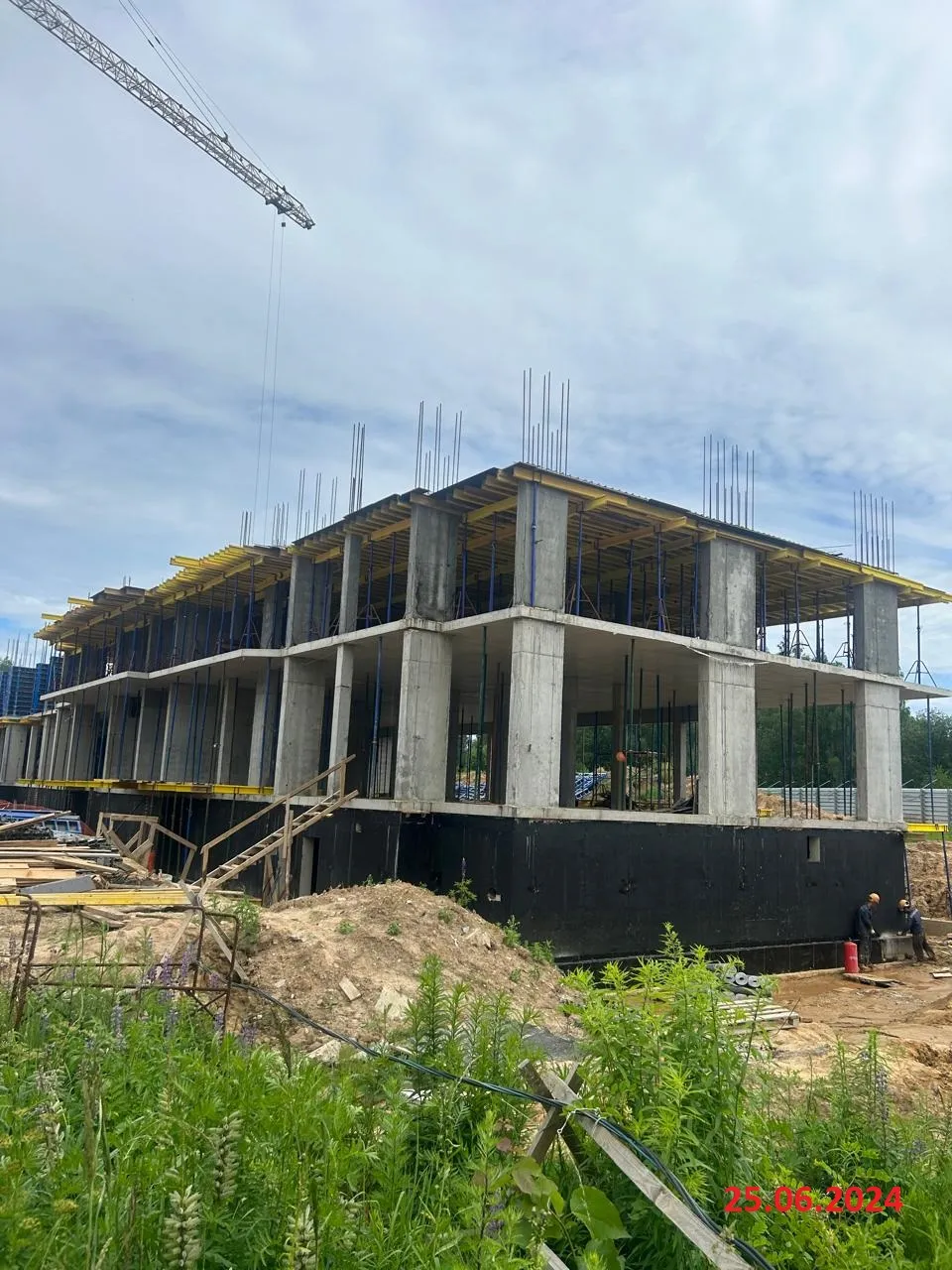 ЖК Кошелев Парк ход строительства