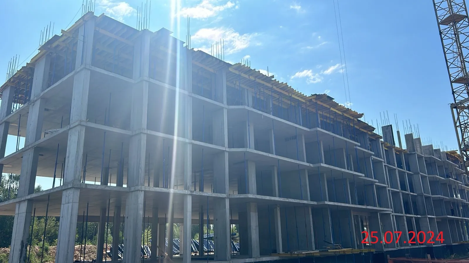 ЖК Кошелев Парк ход строительства