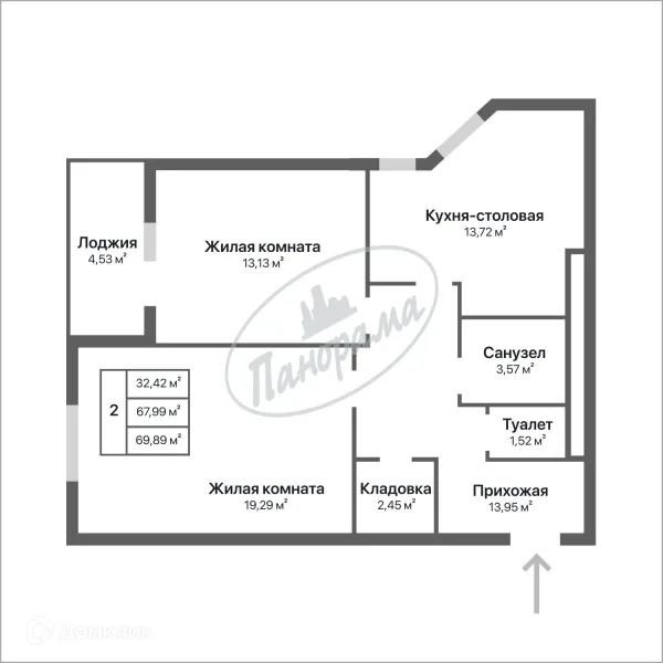 Квартира в ЖК Орбита