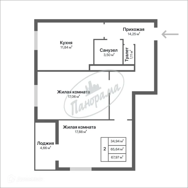 Квартира в ЖК Орбита