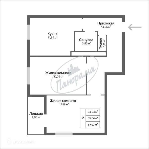 Квартира в ЖК Орбита